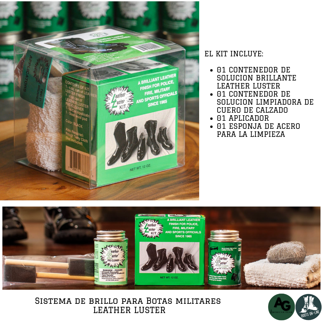 Kit de Brillo Permanente Leather Luster