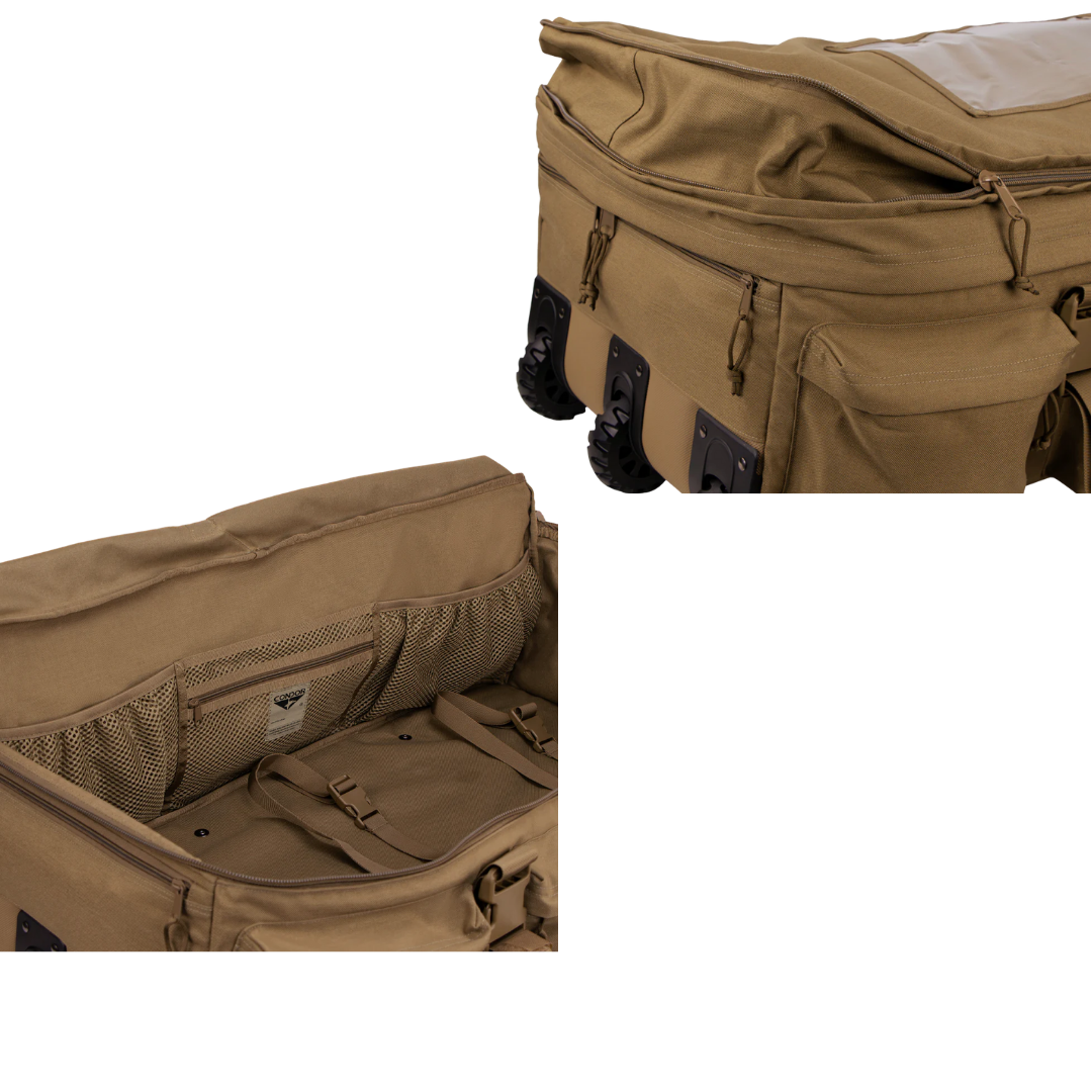 Maleta CONDOR Haul 37" Rolling Duffle de 104.5 LTs (expandible a 145.4 LTs)