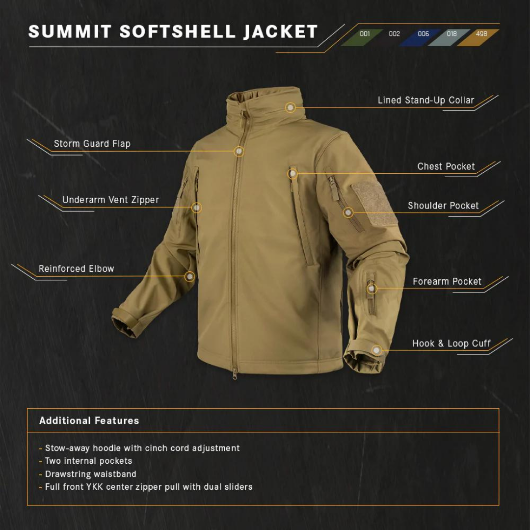 CHAQUETA CONDOR SUMMIT ZERO SOFTSHELL JACKET