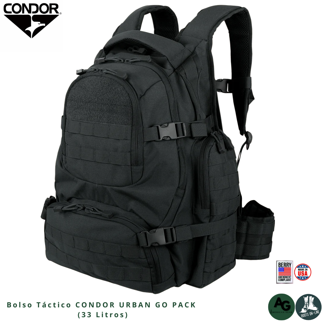 Bolso Táctico CONDOR URBAN GO PACK  (33 Litros)