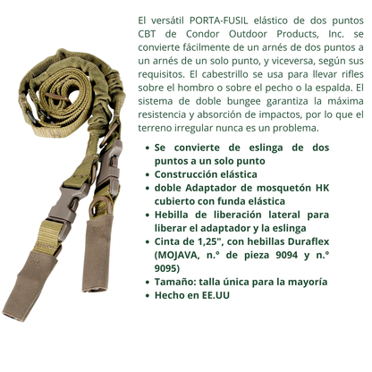 Porta Fusil de 2 Puntos CONDOR