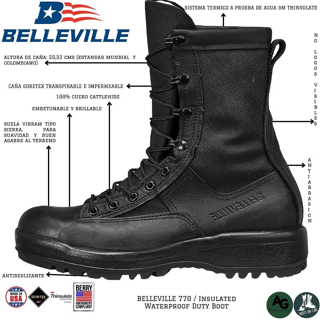 Botas belleville 2025